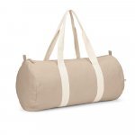 SAINT SPORT. Sporttas van gerecycled katoen en gerecycled polyester (380 g/m&sup2;) - Naturel