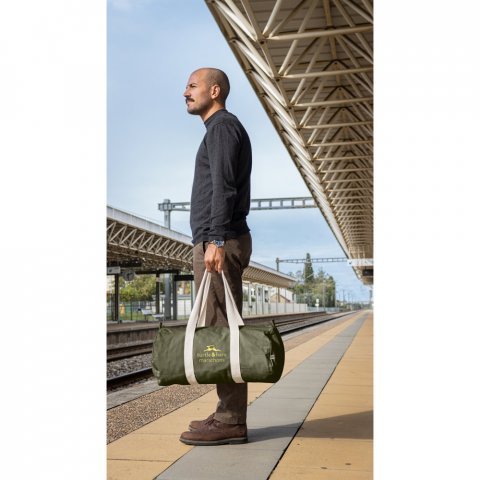 SAINT SPORT. Sporttas van gerecycled katoen en gerecycled polyester (380 g/m&sup2;)