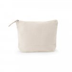 DAPHNE. Kosmetikpung i 100% bomuld (340 g/m&sup2;) i to farver - Let natur
