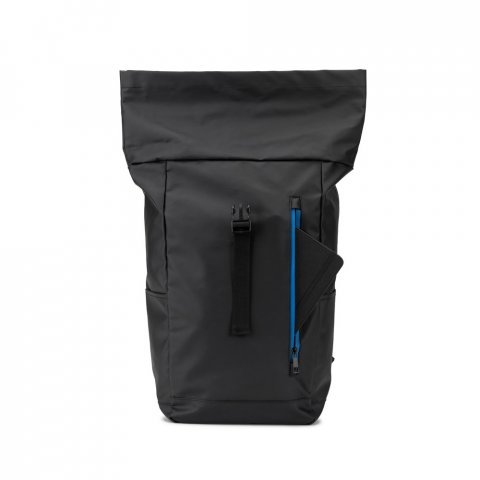 OSASCO BPACK. Rulleryggsekk med glidel&aring;ssystem som gj&oslash;r at toppen kan rulles opp for &aring; passe til ryggsekkens volum, laget av 600D resirkulert polyester - Kongebl&aring;
