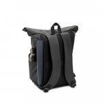 OSASCO BPACK. Rulleryggsekk med glidel&aring;ssystem som gj&oslash;r at toppen kan rulles opp for &aring; passe til ryggsekkens volum, laget av 600D resirkulert polyester - Kongebl&aring;