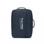 NIAMEY. Sac &agrave; dos pour ordinateur portable 15,6" en polyester recycl&eacute; 300D haute densit&eacute; - Bleu