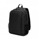 LIVERPOOL. High Density 600D Recycled Polyester Laptop Backpack 15" - Black