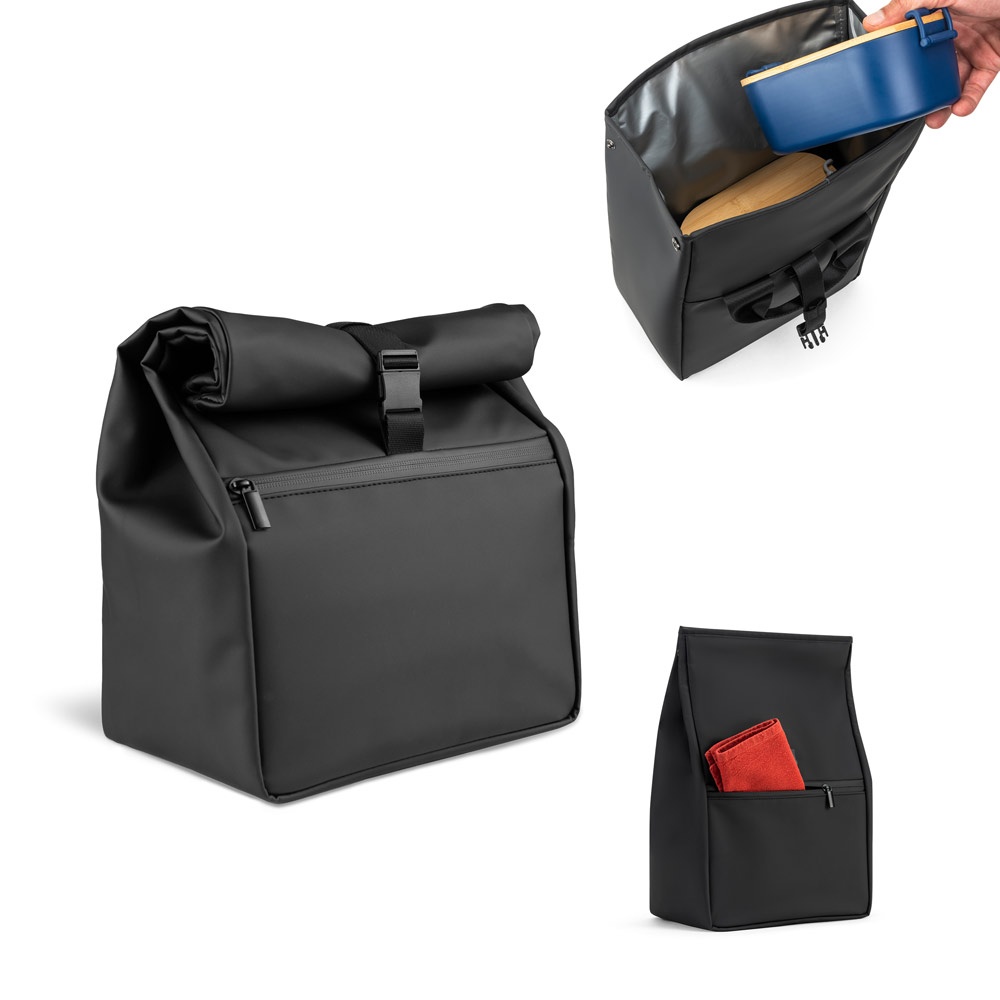 AZORES COOLER. Borsa termica roll top in PU e isolamento in PEVA (7L)