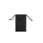 GIFT BAG S. Lille varmeforseglet non-woven pose (60 g/m&sup2;) - Sort