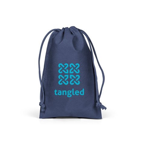 GIFT BAG S. Lille varmeforseglet non-woven pose (60 g/m&sup2;) - Bl&aring;