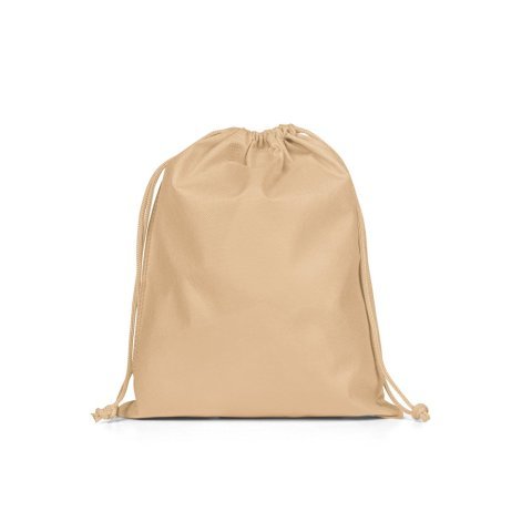 GIFT BAG M. Mellemstor non-woven pose (60 g/m&sup2;) varmeforseglet - Lysebrun