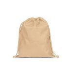 GIFT BAG M. Mellemstor non-woven pose (60 g/m&sup2;) varmeforseglet - Lysebrun