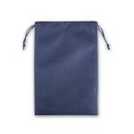GIFT BAG L. Stor varmeforseglet non-woven pose (60 g/m&sup2;) - Bl&aring;