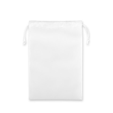 GIFT BAG L. Stor varmeforseglet non-woven pose (60 g/m&sup2;) - Hvid