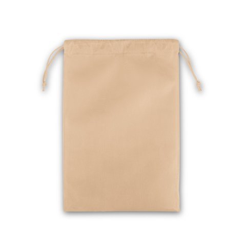 GIFT BAG L. Stor varmeforseglet non-woven pose (60 g/m&sup2;) - Lysebrun