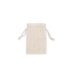 GIFTWRAP S. Lille taske, 100% bomuld (120 g/m&sup2;) - Let natur