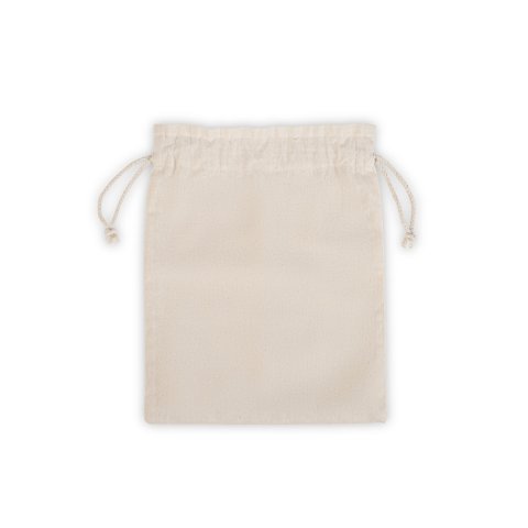 GIFTWRAP M. Mellemstor taske, 100% bomuld (120 g/m&sup2;) - Let natur