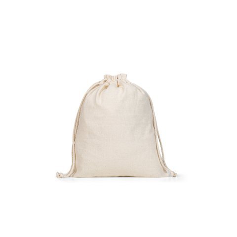 GIFTWRAP M. Mellemstor taske, 100% bomuld (120 g/m&sup2;) - Let natur