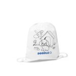 DRAWS. Plecak z non-woven do kolorowania (80 g/m&sup2;)