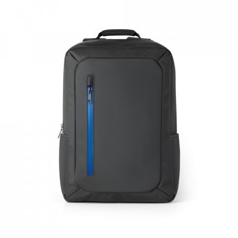 OSASCO. 15" laptop backpack in high-density 600D recycled polyester - Royal blue