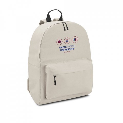 BERNA. Sac &agrave; dos polyester 600D - Beige 