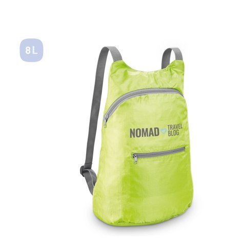BARCELONA. Mochila plegable poli&eacute;ster 210D ripstop