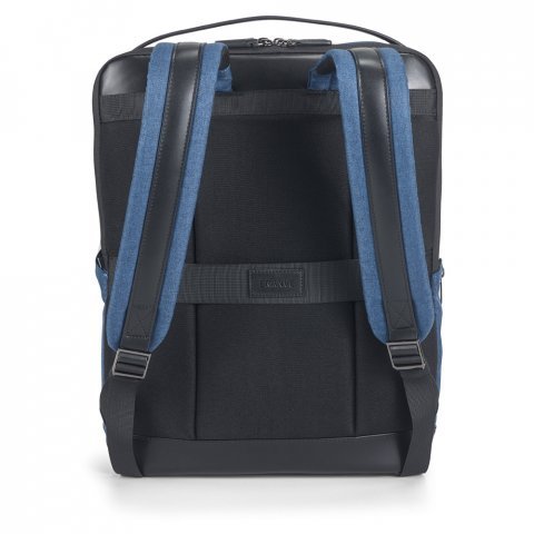 MOTION BACKPACK. Mochila de  sarga de poli&eacute;ster 600D y PU - Azul
