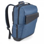 MOTION BACKPACK. Mochila de  sarga de poli&eacute;ster 600D y PU - Azul