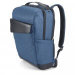 MOTION BACKPACK. Mochila de  sarga de poli&eacute;ster 600D y PU - Azul
