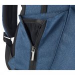 MOTION BACKPACK. Mochila de  sarga de poli&eacute;ster 600D y PU - Azul