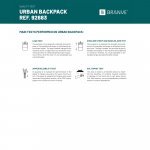 URBAN BACKPACK. &Sigma;&alpha;&kappa;ί&delta;&iota;&omicron; laptop 14'' &sigma;&epsilon; &mu;&alpha;&lambda;&alpha;&kappa;ό &kappa;έ&lambda;&upsilon;&phi;&omicron;&sigmaf; &kappa;&alpha;&iota; &mu;&omicron;&upsilon;&sigma;&alpha;&mu;ά