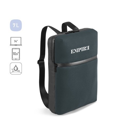 URBAN BACKPACK. Sac &agrave; dos pour ordinateur 14'' en soft shell et tarpaulin