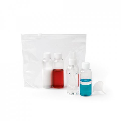 DENIRO. Hermetička PVC kozmetička torba - Providna