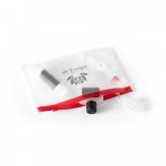 INGRID. Sacchetto multiuso in EVA con chiusura a cursore colorata - Rosso