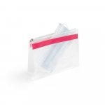 CHASTAIN. Etui z EVA z zamkiem błyskawicznym i metalową rączką - R&oacute;żowy