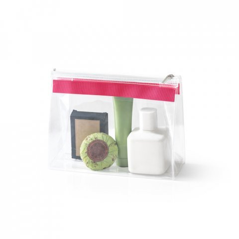 CHASTAIN. Etui z EVA z zamkiem błyskawicznym i metalową rączką - R&oacute;żowy