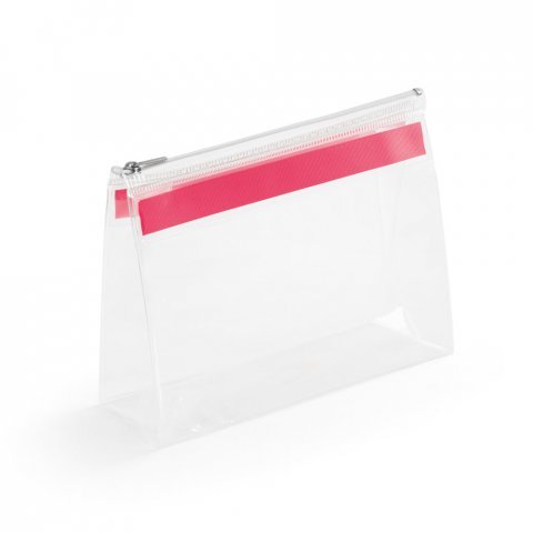 CHASTAIN. Etui z EVA z zamkiem błyskawicznym i metalową rączką - R&oacute;żowy