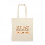 BONDI. 100% bavlněn&aacute; ta&scaron;ka (140 g/m&sup2;) - Světl&aacute; př&iacute;rodn&iacute;