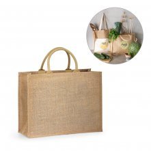 SHANTI. Bolso de yute (360 g/m&sup2;)