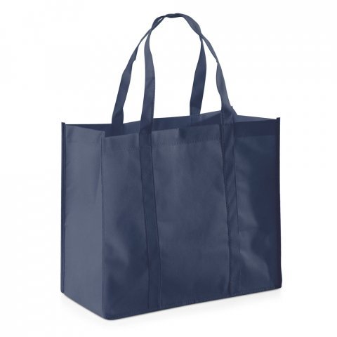 SHOPPER. Sac en non-tiss&eacute; (80 g/m&sup2;) - Bleu