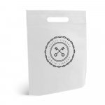 ROTERDAM. Nem szőtt t&aacute;ska (80 g/m&sup2;) - Feh&eacute;r