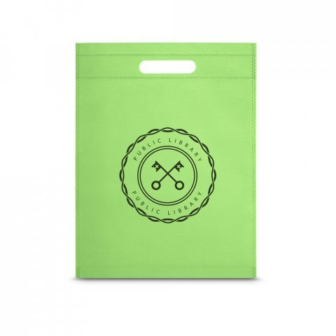 ROTERDAM. Nem szőtt t&aacute;ska (80 g/m&sup2;) - Vil&aacute;gos z&ouml;ld