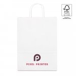 CITADEL. Kraftpapieren tas (90 g/m&sup2;) - Wit