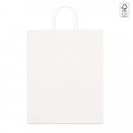 GRANT. Papir kraftpapir taske (100 g/m&sup2;) - Hvid