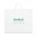 KELLY. Papir kraftpose (100 g/m&sup2;) - Hvit