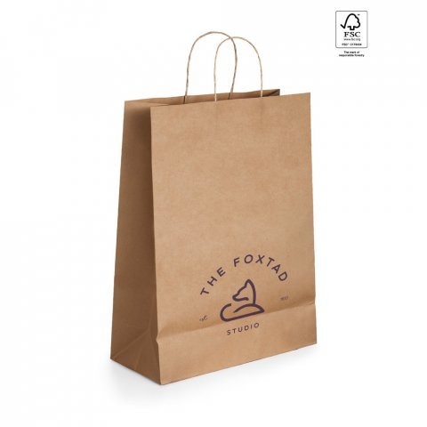 TAYLA. Vrećica od kraft papira (115 g/m&sup2;) - Natural