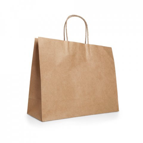 KIRA. Pappersp&aring;se i kraftpapper (115 g/m&sup2;) - Naturf&auml;rg