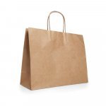 KIRA. Pappersp&aring;se i kraftpapper (115 g/m&sup2;) - Naturf&auml;rg