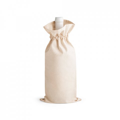 JEROME. 100% pamučna torba za fla&scaron;u (180 g/m&sup2;) - Natural
