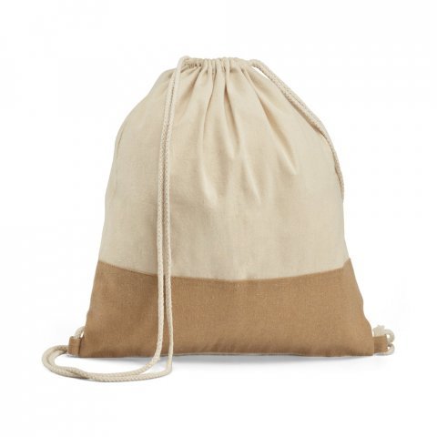 SABLON. 100% bavlněn&aacute; stahovac&iacute; ta&scaron;ka (160 g/m&sup2;)