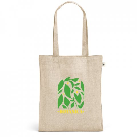 RYNEK. Ta&scaron;ka z recyklovanej bavlny (70 %), polyester (30 % rPET) (140 g/m&sup2;) - Pr&iacute;rodn&aacute;