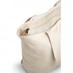 HACKNEY. Bolsa de algod&oacute;n 100% con cremallera (280 g/m&sup2;) - Natural claro