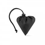 BEIRA. Sammenleggbar pose i 190T resirkulert polyester (100 % rPET) - Svart