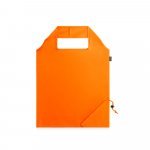 BEIRA. Sammenleggbar pose i 190T resirkulert polyester (100 % rPET) - Oransje